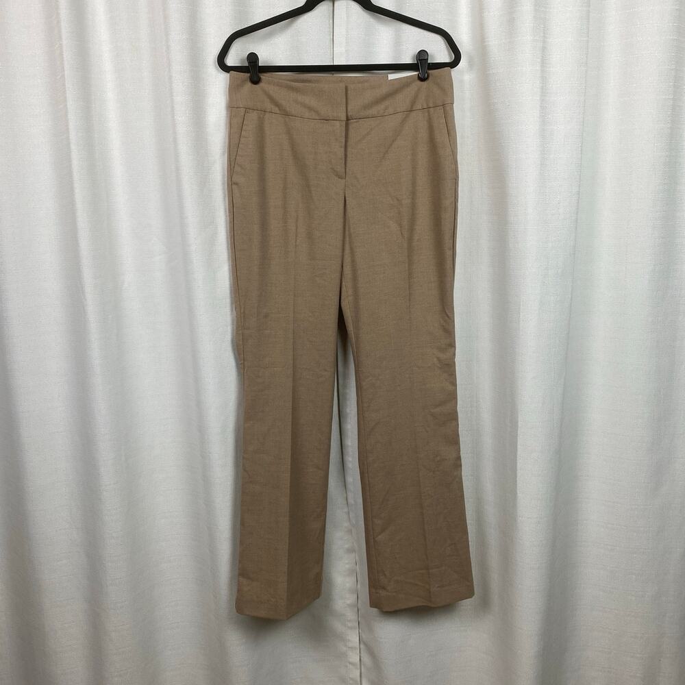 Ann Taylor Brown Mid Rise Curvy Fit The Trouser Pant Sz.6 NWT